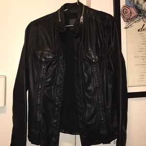 All Saints leather jacket